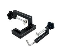 Stgfyxgs Équerres de Serrage pour Le Travail Du Bois, Universelles En Alliage D'aluminium, Outils Professionnels pour Le Travail Du Bois, Angles de Positio, 1 Pièce Rouge et Noire