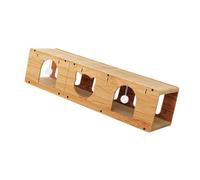 Stgfyxgs Griffoir pour Chat Planche à Griffer Centre de Jeu et Tunnel Multifonctionnel pour Faire Ses Griffes et Protéger Les Meubles Adapté pour Le Jeu, XL