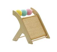 Stgfyxgs Griffoir pour Chat Planche à Griffer Debout Accessoire D'Intérieur Structure Solide Sisal Carton Stable pour Divertissement et Exercice Félin Utilisé, sisal