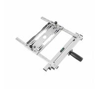 Stgfyxgs Guide de Acier Inoxydable Gabarit de Coupe Ajustable Rail de Guidage Règle de Découpe Double Graduation Précise et Mécanisme de Verrouillage pour, Petit 4-5 Pouces