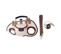 Stgfyxgs Harnais de Levage pour Chien Harnais Portatif pour Petits Chiens Sac de Transport à La Main Bandoulière Respirante Soutien Dorsal Tissu Oxford Confort, S