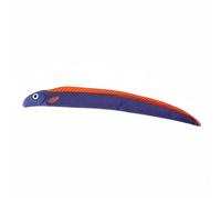 Stgfyxgs Jouet en Tissu pour Chat Jouet Poisson Jouet à Mâcher Peluche Interactive Jouet à l'herbe à Chat Toile Anti-morsures avec Bruit Craquant Rembourrage, Anguille Violette