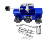 Stgfyxgs Kit D'affûtage Manuel Universel, Portable et Polyvalent, Accessoires 8,6 X 1,7 X 3,9 Cm, à Commande Manuelle avec 3 Fraises, Bleu