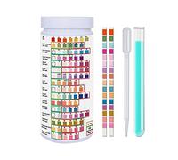 Stgfyxgs Kits D'analyse d'eau pour Eau Potable, Test de Qualité de l'eau de Piscine, Testeur de PH Universel pour Aquariums et Spas Industriels, 50 pièces