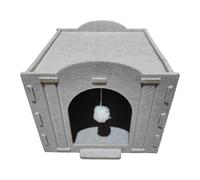 Stgfyxgs Lit Décoratif pour Jouets, Nid de Couchage, Protection Anti-griffures, Intérieur et Extérieur, CarrÉ