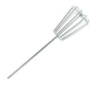 Stgfyxgs Mélangeur d'Appâts de Pêche Mélangeur Batteur Outil Ustensile en Acier Inoxydable 316 avec Tête Conique pour Brasser l'Amorce à la Main Manche Droit