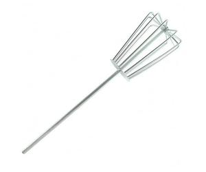 Stgfyxgs Mélangeur d'Appâts de Pêche Mélangeur Batteur Outil Ustensile en Acier Inoxydable 316 avec Tête Conique pour Brasser l'Amorce à la Main Manche Droit