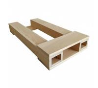 Stgfyxgs Planche à Griffer pour Chat Griffoir Planche d'Élevage Plateau Élevage Accessoire Chat en Bois de Pin sans Odeur Surface Lisse Corde Antidérapante, Modèle Économique en Bois Massif