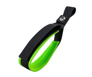 Stgfyxgs Poignée pour Laisse de Chien, Dragonne Portable en Nylon de 50 Cm, Empêche La Laisse de Tomber, Corde Courte pour Chien pour Le Jogging sur La Plage, Vert