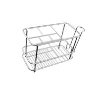 Stgfyxgs Porte-brosse à Dents En Acier Inoxydable Plateau Organizer D'Accessoires Boîte de Rangement Distributeur de Dentifrice Adapté à L'Organisation, A
