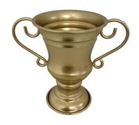 Stgfyxgs Pot de Fleurs Vintage Trophée, Cache-Pot Décoratif et Résistant pour Jardin, Chambre, Bureau Ou Bureau, Or