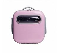 Stgfyxgs Sac à Dos pour Chat Transporteur Animal Cage de Fenêtre Transparente Ouvertures de Ventilation Coque Rigide Pieds Inférieurs Poignée Solide Matériaux, Rose