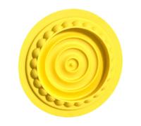 Stgfyxgs Tapis d'alimentation Antidérapant et Compact pour L'apprentissage de La Propreté chez Les Chatons, Chiens et Chiots. Idéal pour L'entraîne, Jaune