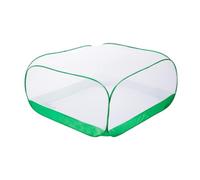 Stgfyxgs Tente de Couverture Végétale en Maille pour Lit surélevé Barrière pour Animaux de Volaille Cage en Filet Léger, 120x120x60cm