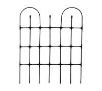 Stgfyxgs Treillis de Jardin pour Plantes Grimpantes D'extérieur, Treillis pour Rosiers, Cadre Végétal en Acier Inoxydable pour Clématites, Plate-Band, Noir