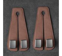 STGLLGTS 2 pièces Crochet en MéTal pour Appui-TêTe de Voiture pour Jaguar F-Type Coupé/Convertibile X152 2013-2024, Bonne Capacité Charge Et Pas Facile à DéFormer,Brown