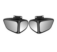 STGLLGTS 2 pièces Rétroviseurs d'angle Mort pour Mini Cabrio R57 F57 FCW/One/D/Cooper S/SD 2015-2024, Rétroviseur D'assistance Recul en Verre HD Rotatif à 360°,Black