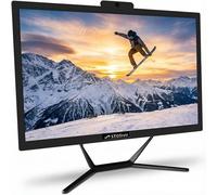 STGsivir Ordinateur de Bureau Tout-en-Un, écran 24", Core i5 jusqu'à 3.6 GHz, RAM 16 Go, SSD 512 Go, WiFi, Bluetooth 5.0, Windows11 Pro, Noir