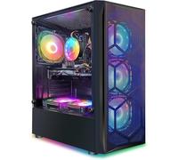 STGsivir PC Gamer Fixe,Ordinateur Gaming,GeForce RTX 2060 6Go GDDR6, Core I5 jusqu'à 3,6GHz, RAM 16Go, 512Go SSD, WiFi 600M,BT 5.0, Ventilateur RGB x6, Windows10 H64
