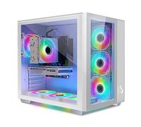 STGsivir PC Gamer Fixe,Ordinateur Gaming,GeForce RTX 3060 12GB GDDR6,Core i7 8th up to 4.1 Ghz,32G DDR4,1T SSD,WiFi 6,BT5.2,RGB Fan x3,500W,PS,Windows11 Pro
