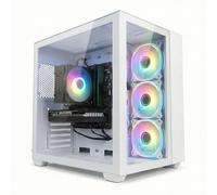 STGsivir PC Gamer Fixe, Ordinateur Gaming,GeForce RTX 3060 12Go GDDR6, Core i7 jusqu'à 3.9GHz,16Go RAM, 512Go SSD, WiFi 6, BT 5.0, Ventilateur RGB x3, Windows11 Pro