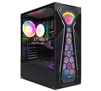 STGsivir PC Gamer Fixe,Ordinateur Gaming,Radeon RX 580 16Go, Core i5-9400F jusqu'à 4.1GHz, 16Go DDR4 RAM, 512Go SSD, 600M WiFi, BT 5,0, RGB Fanx4, W11H64