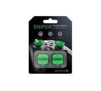 Gioteck STGX - Thumb Grips Xbox Series X / S - Bouchons/Capuchons/Protection en Silicone pour Joysticks Grips Xbox X/S - Antidérapant - Aide a viser - Protection Manette Xbox Series X/S - Vert Vert