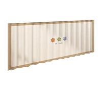 STHOYN Coulissante Minimaliste Rideau Sous Evier Pour La Chambre De Stockage Placard Cuisine À L'épreuve Poussière Rideaux Armoire Dressing Sans Forage(90 * 70cm,Flower)