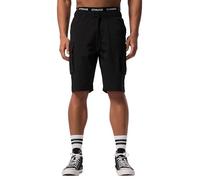 STHUGE Bermuda Cargo en Nylon à Taille élastique Noir 4XL 825106130-4XL