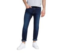STHUGE Jean Moderne pour Homme, Bleu foncé Denim, 27 Große Größen