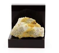 Stibnite, Quartz, Stibiconite. 93.5 Ct. Anzat-Le-Luguet, France. Rare.