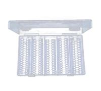 Stibtmr 100 Pièces 25mm Capsules De Monnaie Porte-Pièces Case Petite Boîte Ronde Conteneur De Pièces De Monnaie en Acrylique Caisses À Pièces De Monnaie en Dollars