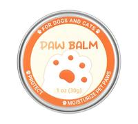 Stibtmr Baume pour Pattes de Chien, Baume Léché-Sûr pour Pattes et Nez, 30g Soin Apaisant pour Pattes Abîmées Résistant aux Conditions Météorologiques Extrêmes Idéal Randonnée Plage