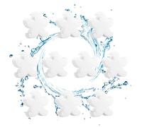 Stibtmr Éponge Anti-Écume Piscine | 10 Pièces Éponge de Nettoyage pour Piscine | de Absorbeur d'Huile - pour Extérieur Sol Spa Jardin Pelouse Terrasse Maison Salle de Bain