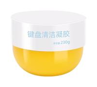 Stibtmr Gel de nettoyage de voiture - Outil de dépoussiérage multifonction pour intérieur de voiture - Pour porte-gobelet, tableau de bord, console centrale, appareil photo, casque et navette