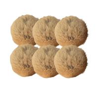 Stibtmr Jouet Boule à Cataire - 6 Pièces en Peluche Douce Lavable et Interactif | Balls en Cataire pour Jouets Doudou,pour Maison Appartement Jeu Anti-Ennui Tailles Petit Moyen