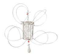 Stibtmr Piège À Crabes - Équipement de Pêche avec 8 Anne| Piège à Crabe Portable Anti-Fuite pour la Pêche en Eau Douce en Eau Salée au Homard Crevettes sur Glace à la Plage sur Jetée