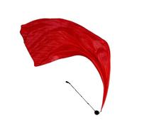Stibtmr Poi de Soie, voiles de Danse en Soie | Drapeaux de Danse de louange Drapeaux de avec des Boules | de culte colorés, Voile de du Ventre dégradé Poi pour l'église, la scène