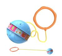 Stibtmr Roue oscillante avec Roue Lumineuse - Anneau de Saut Clignotant pour - Ballon de Saut pour Cheville - Corde à Sauter - Anneau de Saut Clignotant - Toupie pour Les Pieds à partir de 3