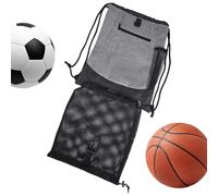 Stibtmr Sac de basket-ball - Grand volume - Sac à dos de fitness résistant aux intempéries pour le sport, l'entraînement, le volley-ball, le basket-ball, le camping et