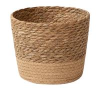 Stibzeup Panier végétal, Sang d'herbe Marine Naturelle avec Doublure imperméable, 5, 9 x 4, 3 Pouces Petites Pots décoratifs pour Les herbiers Marins intérieurs, Panier, tissé, rotin, Wicke