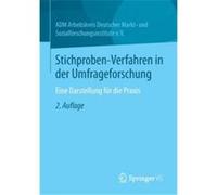 StichprobenVerfahren in der Umfrageforschung - ADM Arbeitskreis Deutscher Markt u - Springer Fachmedien Wiesbaden - Livre en Allemand - Paperback ADM Arbeitskreis Deutscher Markt uADM Arbeitskreis Deu
