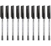 Stick 430 Lot De 10 Stylos À Bille Noir Pointe M 0,5 Mm Lot De 10