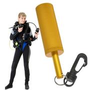 Stick à braquage - Shaker en Aluminium sous-, Clip de Cloche de Signal de Bruit | marqueur de Communication sonore Immersible, Outil Dispositif de sécurité