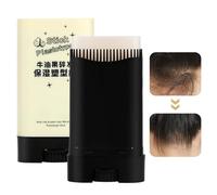 Stick À Cire Capillaire Pour Femmes | Baume Portable Anti-Frisottis 20g - Produit de Coiffure Naturel à Longue Durée pour Femmes et Filles, Idéal pour le Voyage, la Randonnée, Après la Douche, le