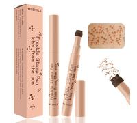 Stick à Faux Taches de Rousseur, Effet Naturel, Waterproof et Tenue Longue, Application Facile (04 Châtain foncé)