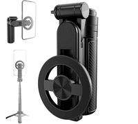 Stick à Selfie magnétique Multifonctionnel 4-en-1, trépied de téléphone de Rotation à 360 ° avec télécommande sans Fil Universal, pour l'enregistrement vidéo et vlogging, trépied Extensible Portable