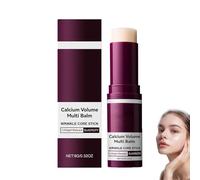 Stick Anti-Rides Visage Et Yeux - Baume Multi-Effets Au Calcium Et Au CollagèNe Pour Raffermir La Peau Et RéDuire Les Rides, Baume Hydratant Et Anti-âGe Pour Une Peau Raffermie Hydratation (1 PCS)