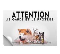 Stick Attention au chien akita inu