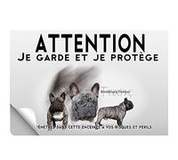 Stick Attention au chien bouledogue